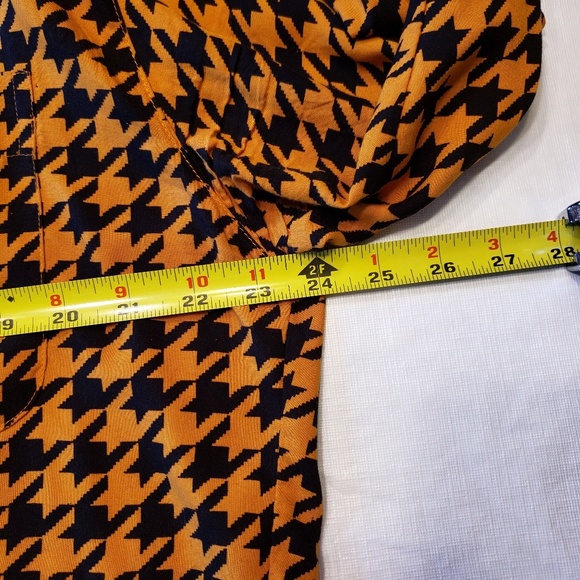 Giorgio SantAngelo Houndstooth Boyfriend Button Up - Picture 8 of 8